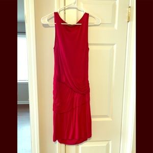 Velvet Brand red holiday dress
